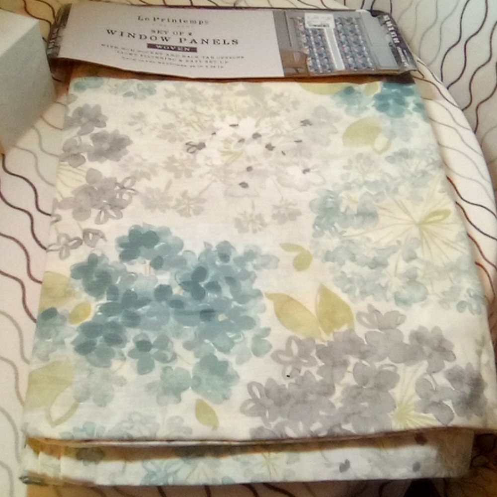 Le Printemps set of 2 Window Panel